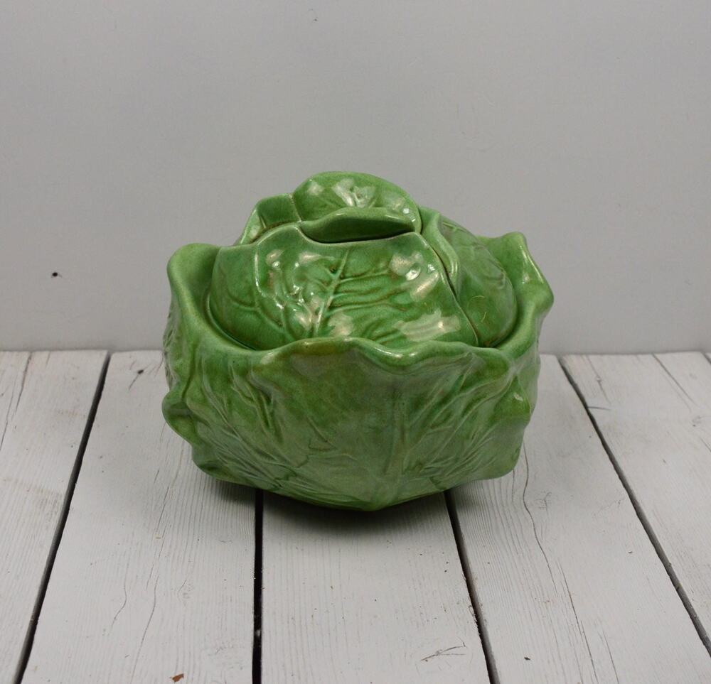 Vintage Holland Mold Cabbage Lidded Tureen